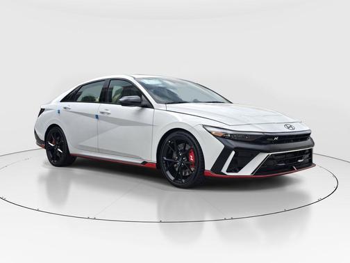 Atlas White 2026 Hyundai ELANTRA N Base
