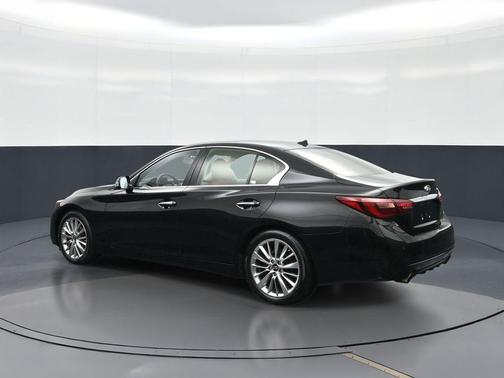 Black Obsidian 2023 INFINITI Q50 3.0t LUXE