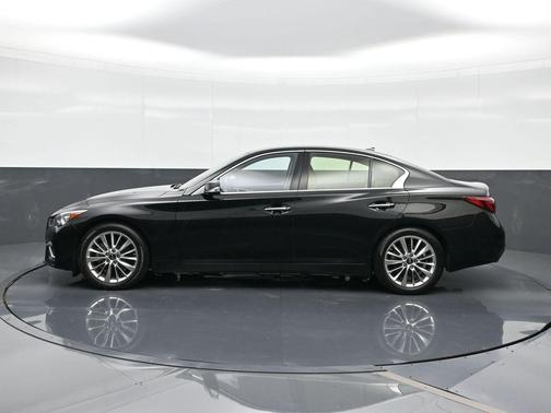 Black Obsidian 2023 INFINITI Q50 3.0t LUXE