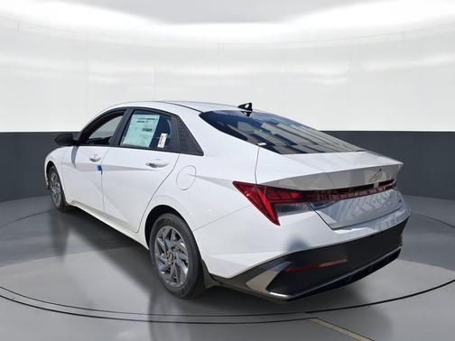 Serenity White 2026 Hyundai ELANTRA HEV Blue