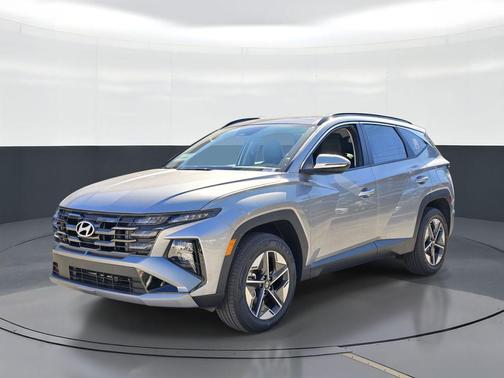 Shimmering Silver 2026 Hyundai TUCSON Hybrid SEL