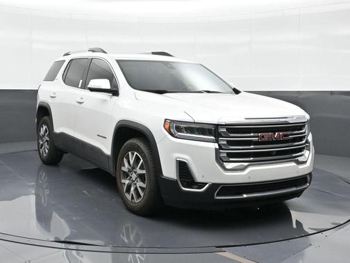 White Frost Tricoat 2023 GMC Acadia FWD SLT