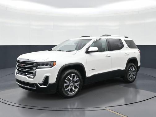 White Frost Tricoat 2023 GMC Acadia FWD SLT