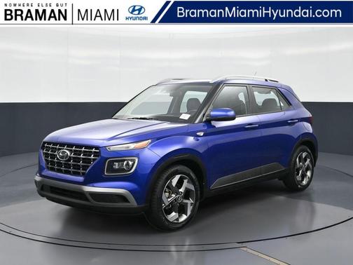 Intense Blue 2023 Hyundai VENUE Limited