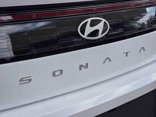 Serenity White 2026 Hyundai SONATA Hybrid Base