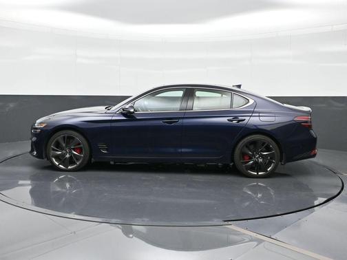 Capri Blue 2023 Genesis G70 3.3T RWD