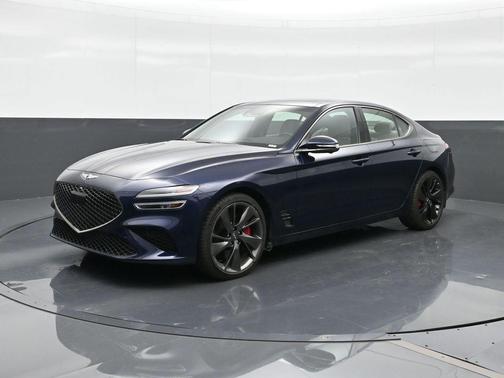 Capri Blue 2023 Genesis G70 3.3T RWD