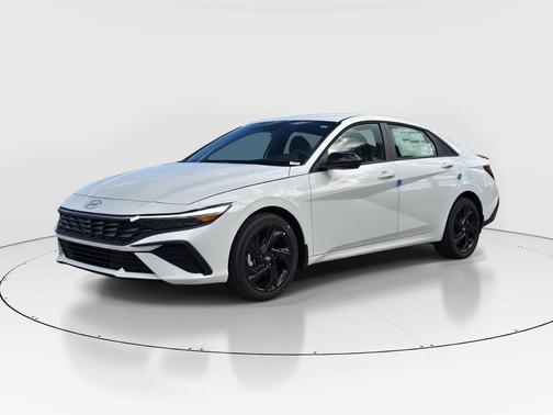 Serenity White 2026 Hyundai ELANTRA Sport