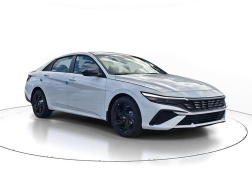 Serenity White 2026 Hyundai ELANTRA Sport