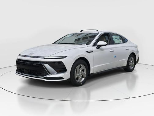 Serenity White 2026 Hyundai SONATA SE