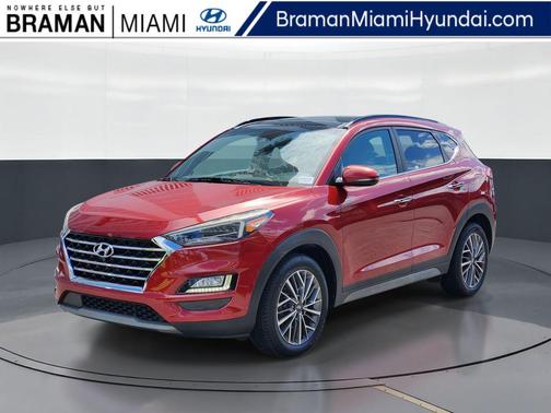 Red Crimson 2021 Hyundai TUCSON Ultimate