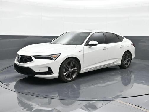 Platinum White Pearl 2024 Acura Integra A-SPEC Technology