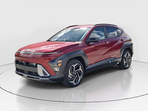 Ultimate Red Metallic 2026 Hyundai KONA SEL Premium
