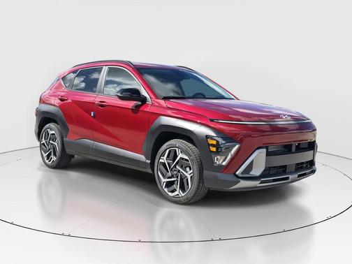 Ultimate Red Metallic 2026 Hyundai KONA SEL Premium