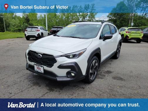 Crystal White Pearl 2025 Subaru Crosstrek Limited