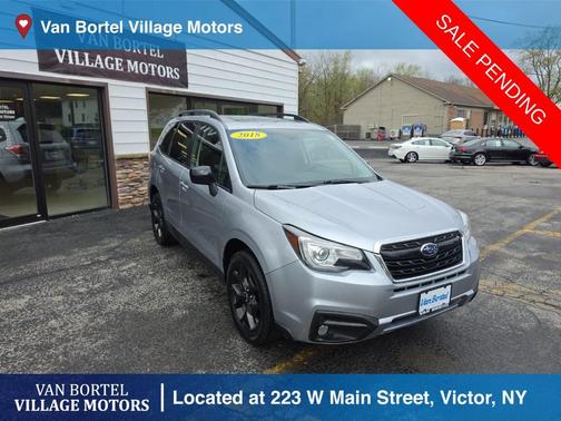 Ice Silver Metallic 2018 Subaru Forester 2.5i Premium
