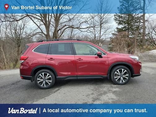 Crimson Red Pearl 2020 Subaru Forester Limited