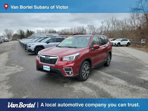 Crimson Red Pearl 2020 Subaru Forester Limited