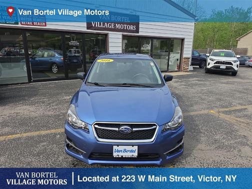 Quartz Blue Pearl 2016 Subaru Impreza 2.0i