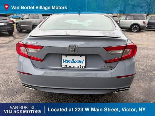 Gray 2022 Honda Accord Sport SE