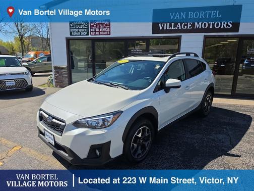 Crystal White Pearl 2020 Subaru Crosstrek Premium