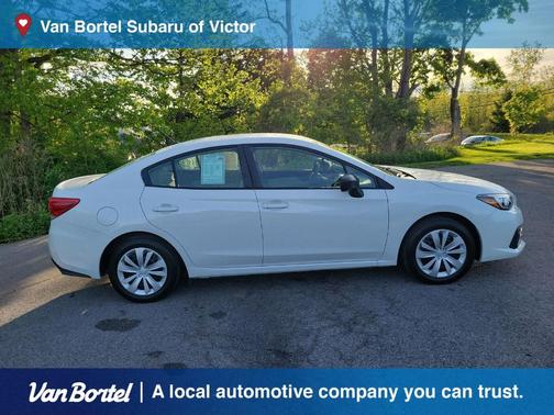 Crystal White Pearl 2023 Subaru Impreza Base
