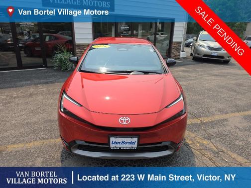 Red 2024 Toyota Prius XLE