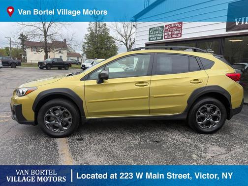 Plasma Yellow Pearl 2023 Subaru Crosstrek Sport