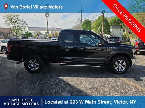 Shadow Black 2017 Ford F-150 XLT