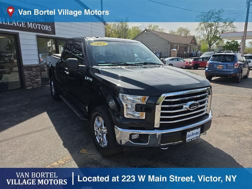 Shadow Black 2017 Ford F-150 XLT