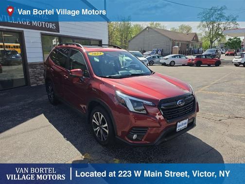 Crimson Red Pearl 2023 Subaru Forester Limited