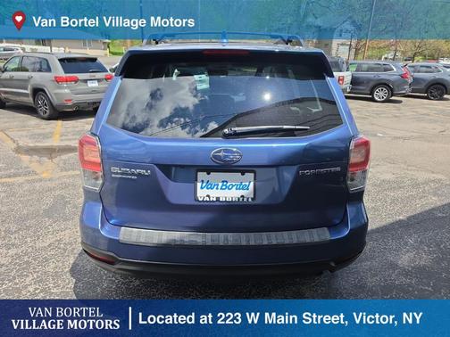 Quartz Blue Pearl 2018 Subaru Forester 2.5i Premium