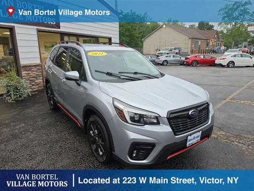 Ice Silver Metallic 2021 Subaru Forester Sport