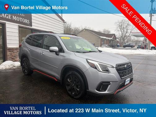 Ice Silver Metallic 2022 Subaru Forester Sport