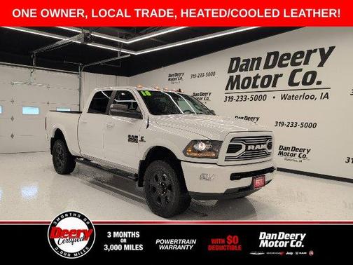 Bright White Clearcoat 2018 RAM 2500 Laramie