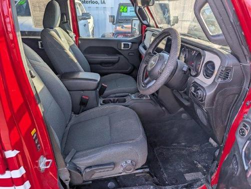 Firecracker Red Clearcoat 2024 Jeep Wrangler Sport RHD