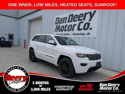 Bright White Clearcoat 2020 Jeep Grand Cherokee Altitude