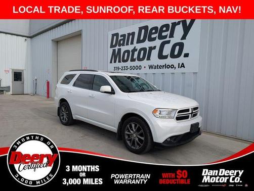 White Knuckle Clearcoat 2017 Dodge Durango GT