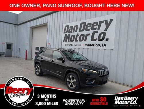 Diamond Black 2022 Jeep Cherokee Limited
