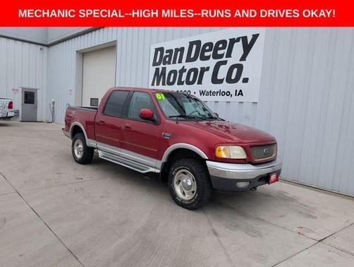 Toreador Red Clearcoat Metallic 2001 Ford F-150 XLT SuperCrew