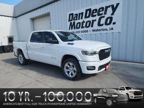 Bright White Clearcoat 2026 RAM 1500 Big Horn