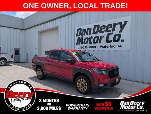 Radiant Red Metallic II 2021 Honda Ridgeline Sport