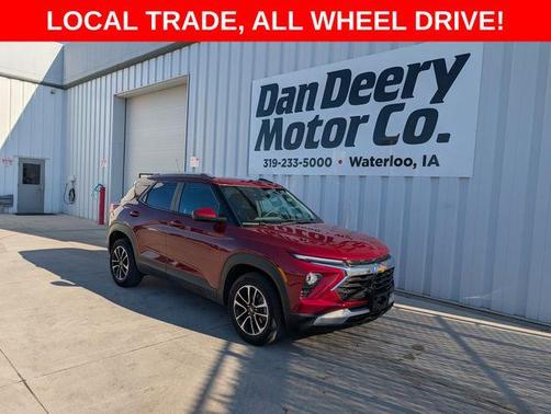 Crimson Metallic 2025 Chevrolet Trailblazer LT