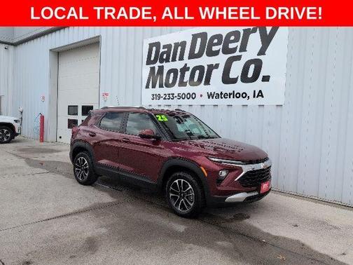 Crimson Metallic 2025 Chevrolet Trailblazer LT