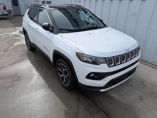 Bright White Clearcoat 2025 Jeep Compass Limited