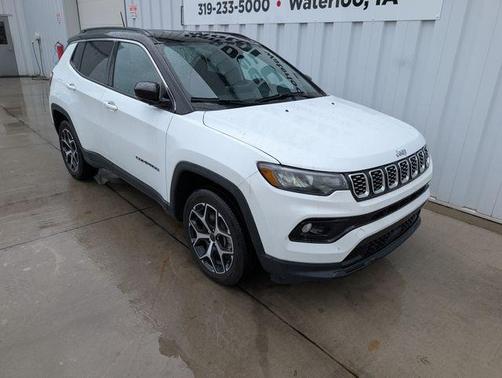 Bright White Clearcoat 2025 Jeep Compass Limited
