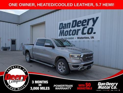 Billet Silver Metallic Clearcoat 2020 RAM 1500 Laramie