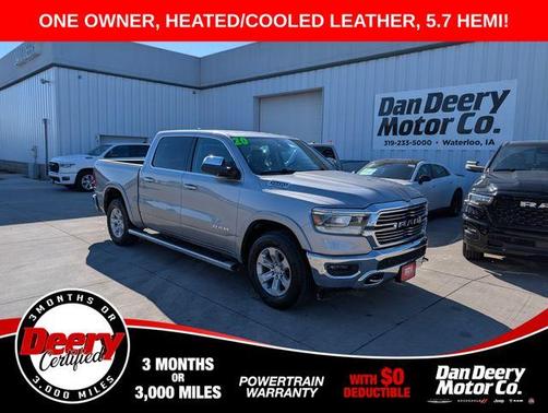 Billet Silver Metallic Clearcoat 2020 RAM 1500 Laramie