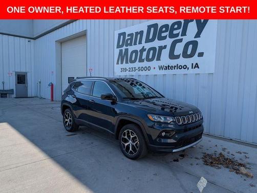Fathom Blue Pearlcoat 2024 Jeep Compass Limited