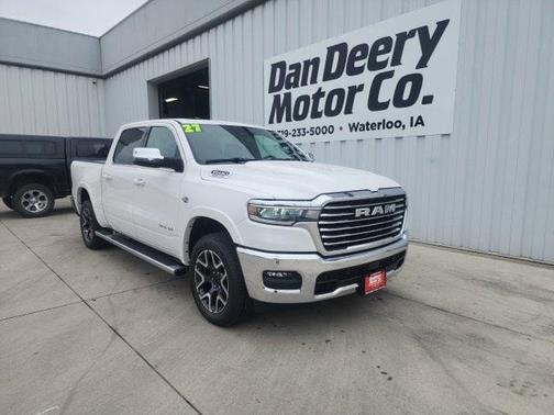 Bright White Clearcoat 2027 RAM 1500 Laramie